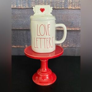 Rae Dunn Valentine’s Love Letters Topper Mug 💌